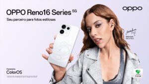 Marina Sena é a primeira Reno Girl da OPPO no Brasil e dá rosto à chegada do Reno16