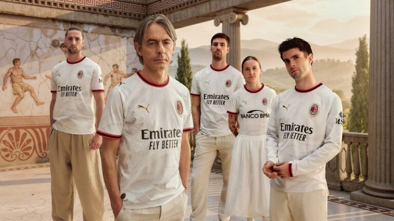 PUMA e AC Milan lançam nova camisa AWAY para a temporada 2026/27