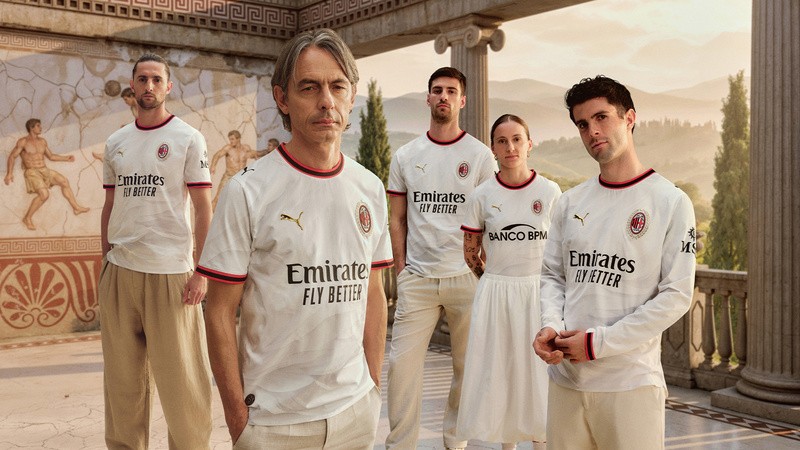 PUMA e AC Milan lançam nova camisa AWAY para a temporada 2026/27