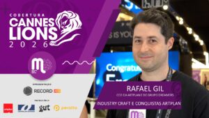 Rafael Gil vê criatividade humana ganhar força em Cannes Lions