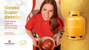 Supergasbras aposta em Tati Machado para reforçar conexão com clientes em campanha de 80 anos
