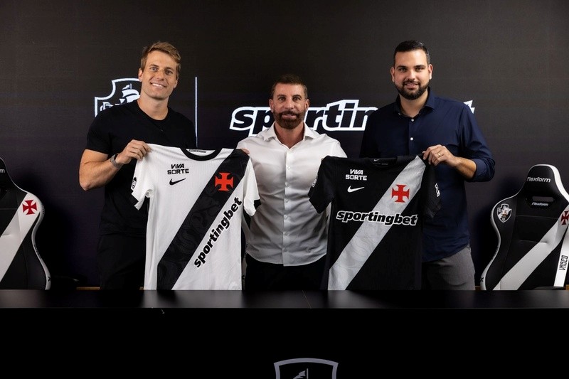 Sportingbet anuncia patrocínio master do Vasco e inaugura parceria que investe no protagonismo da torcida