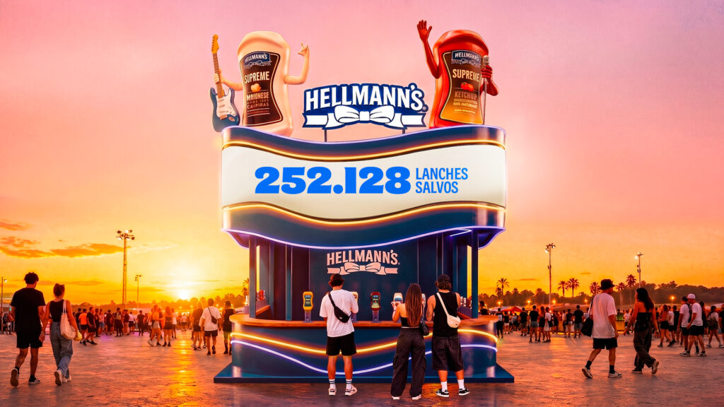 Hellmann’s prepara ‘open’ de molhos no Rock in Rio 2026 e quer superar 7 toneladas distribuídas