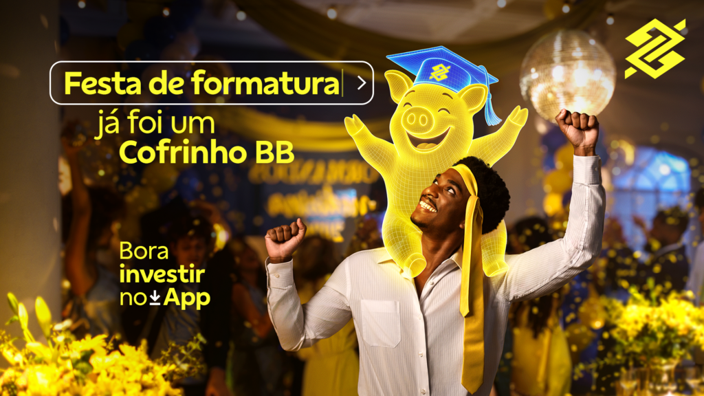 O que um porquinho holográfico tem a ver com investimentos? O Banco do Brasil responde