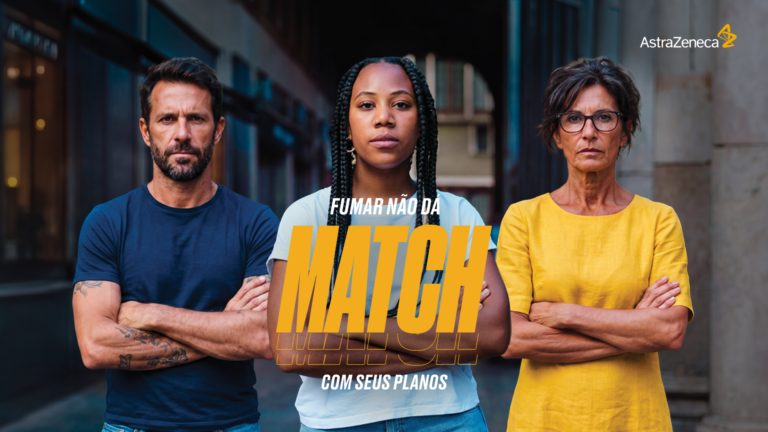 AstraZeneca leva linguagem dos “matches” à campanha sobre tabagismo