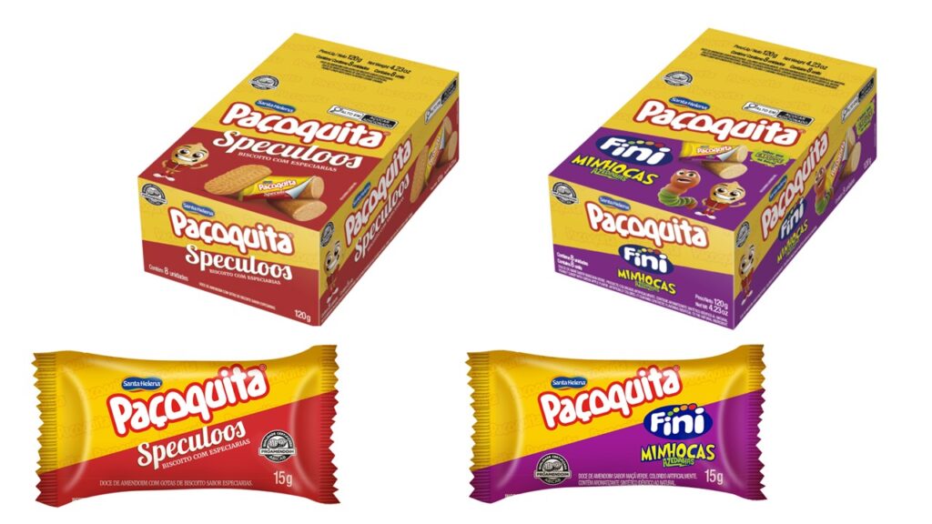Paçoquita ganha versões Fini Minhocas Azedinhas e Speculoos