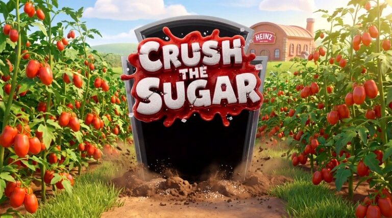 Heinz lança “Crush the Sugar” e leva experiência jogável para anúncios e OOH