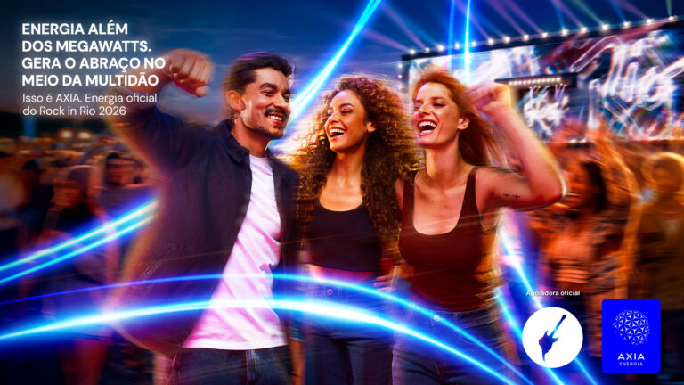 AXIA explora a energia das emoções no Rock in Rio 2026