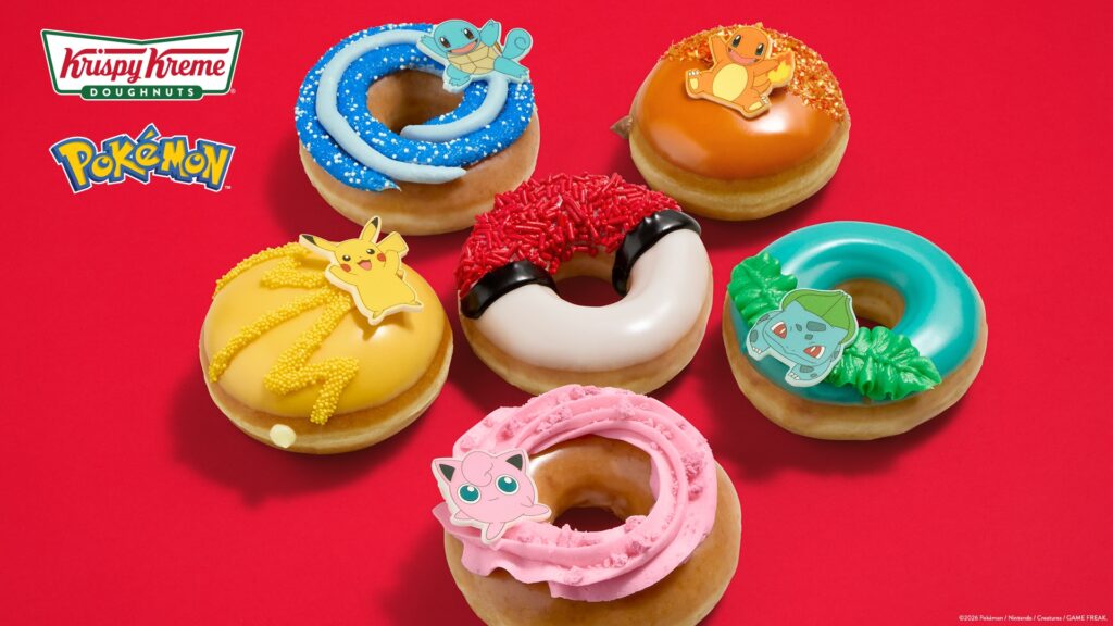 Pokémon vira donut: Krispy Kreme lança coleção especial no Brasil