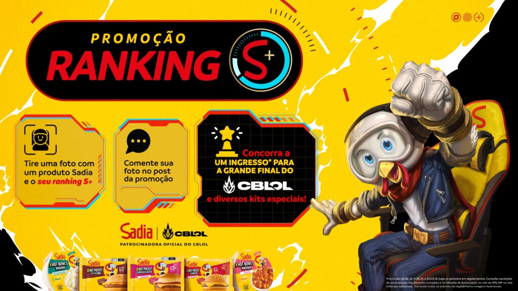 Sadia transforma desempenho no League of Legends em passaporte para a final do CBLOL