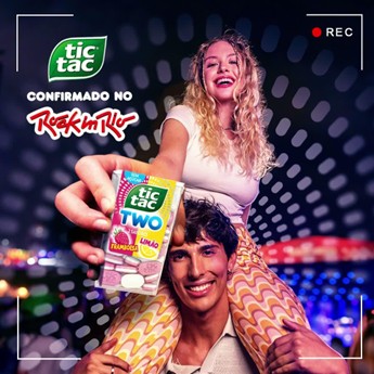 Tic Tac® estreia no Rock in Rio Brasil 2026