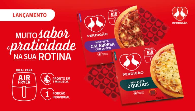 Perdigão expande portfólio com lançamentos voltados para uso na Air Fryer