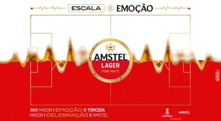 Gritou, ganhou: Amstel mede barulho da torcida na Libertadores e transforma emoção em desconto