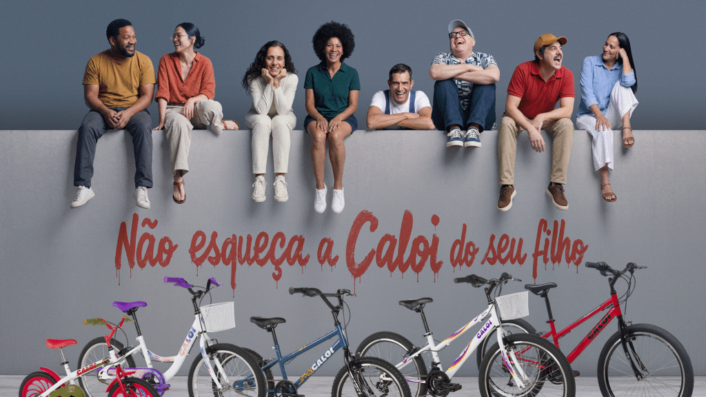 Caloi lança Não esqueça a Caloi do seu filho e convida os pais a resgatarem uma infância que não cabe em uma tela