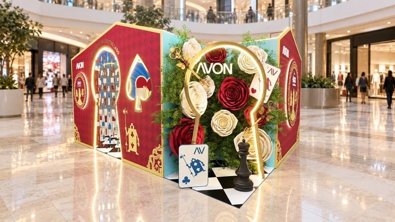 Avon abre 'Casa de Alice' em SP: Marca aposta em experiência imersiva e gratuita de Alice no País das Maravilhas