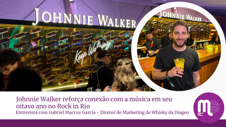 Johnnie Walker reforça conexão com a música em seu oitavo ano no Rock in Rio