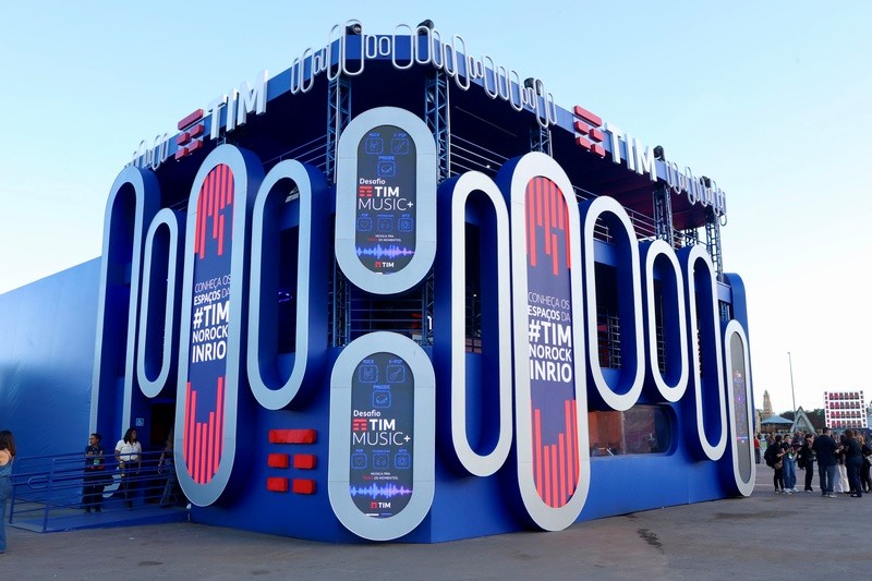 TIM estreia plataforma de música e amplia experiências no Rock in Rio 2026