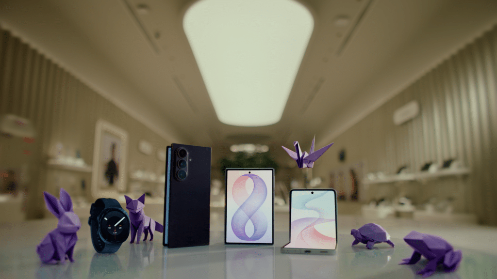 Origamis ganham vida em campanha da Vivo e Samsung