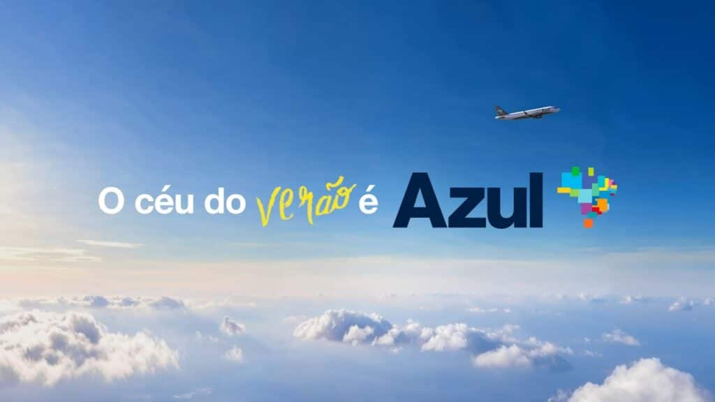 Azul dá nova leitura a “O Céu do Brasil é Azul” em campanha de verão