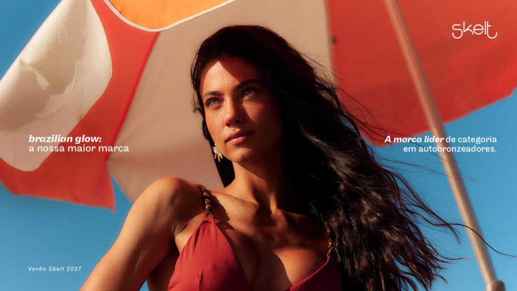 Skelt celebra Brazilian Glow em campanha fotografada no Rio