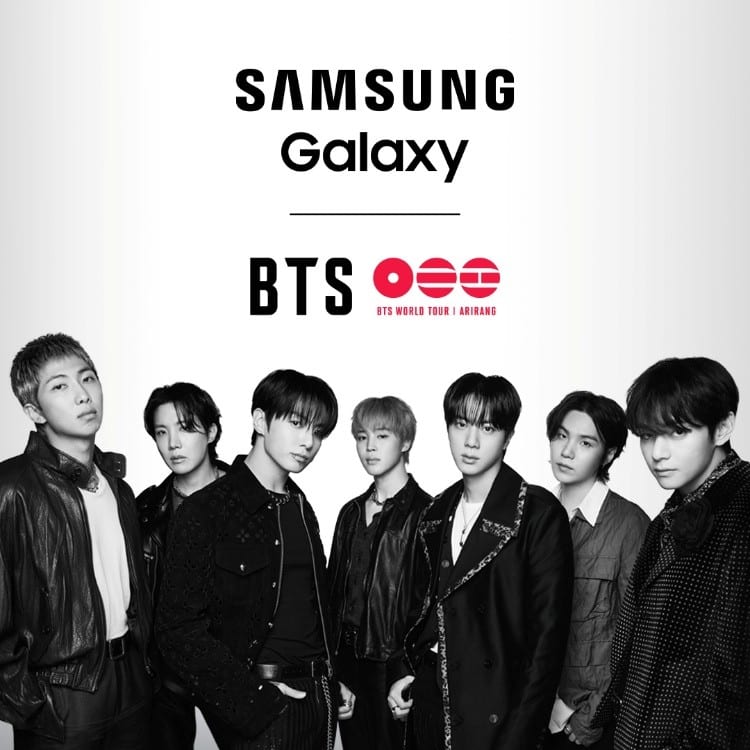 Samsung leva experiência Galaxy para a ‘BTS WORLD TOUR ‘ARIRANG’ EM SÃO PAULO’