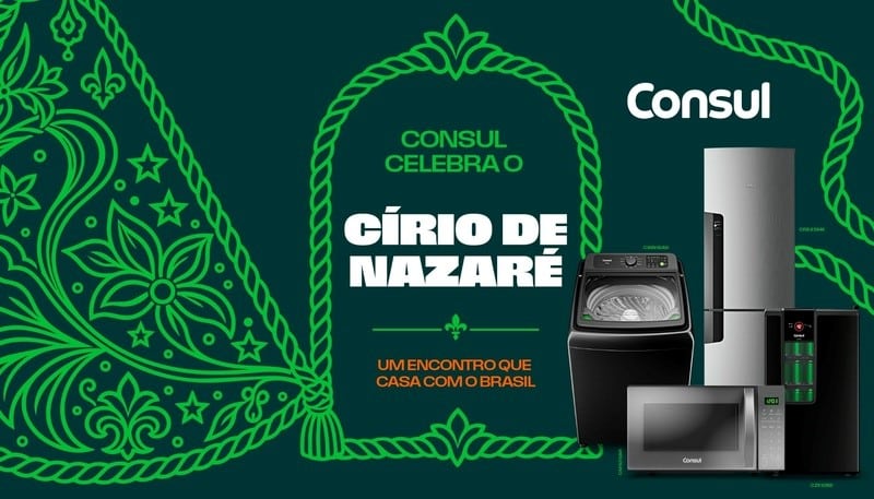 Consul anuncia apoio master ao Círio de Nazaré 2026 e doa equipamentos para estruturar comerciantes do evento