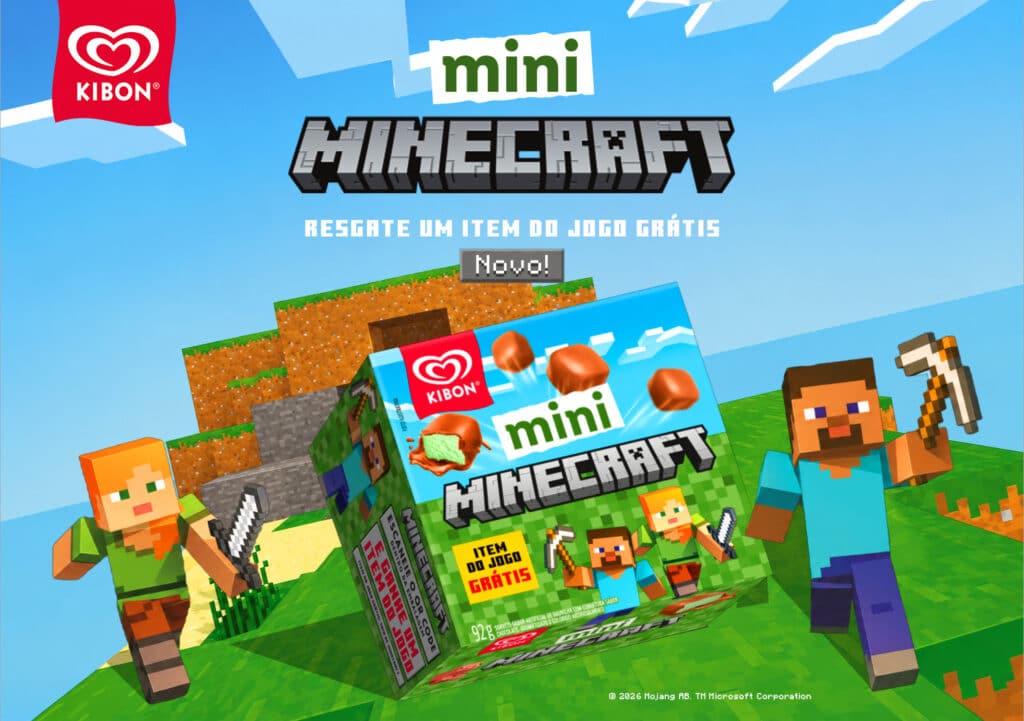 Sorvete do Minecraft