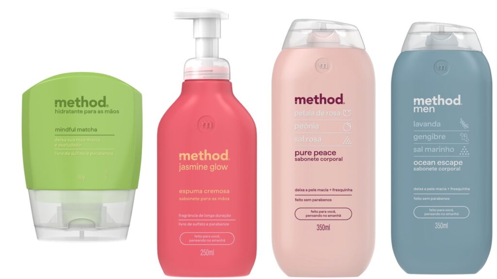 method® chega ao Brasil para transformar a rotina de cuidados pessoais com mais fragrância, cor e personalidade