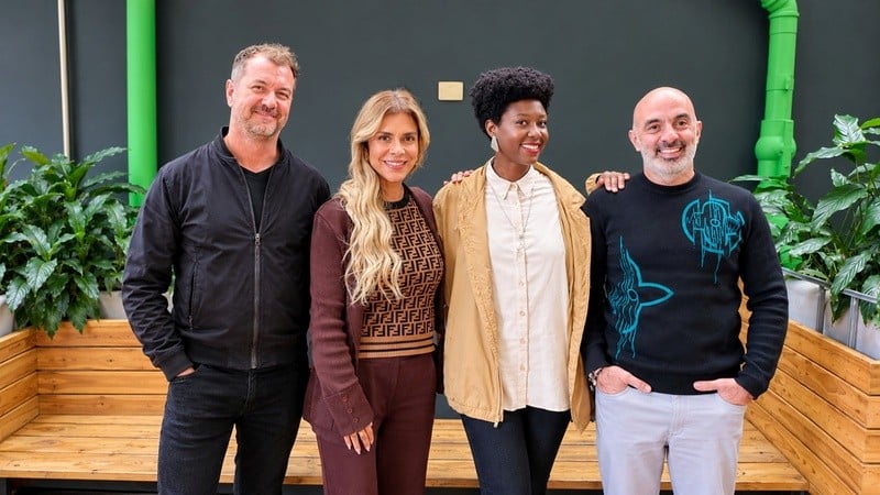 Rodrigo Allgayer, Fátima Pissarra, Nohoa Arcanjo e Scappini (Crédito Divulgação)