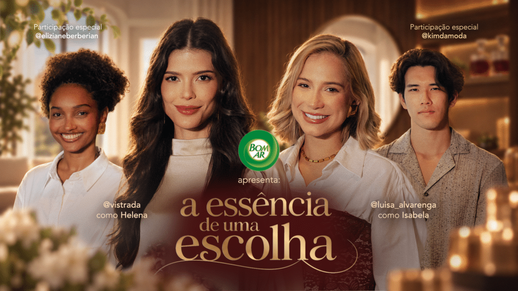 Bom Ar cria minidrama interativo no TikTok com Vitória Strada para lançar fragrâncias