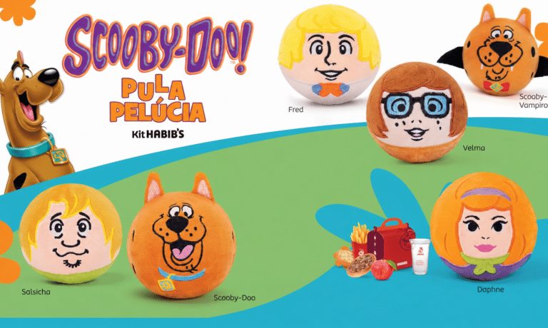 Habib’s e Ragazzo celebram o Mês das Crianças com Scooby-Doo e sua turma