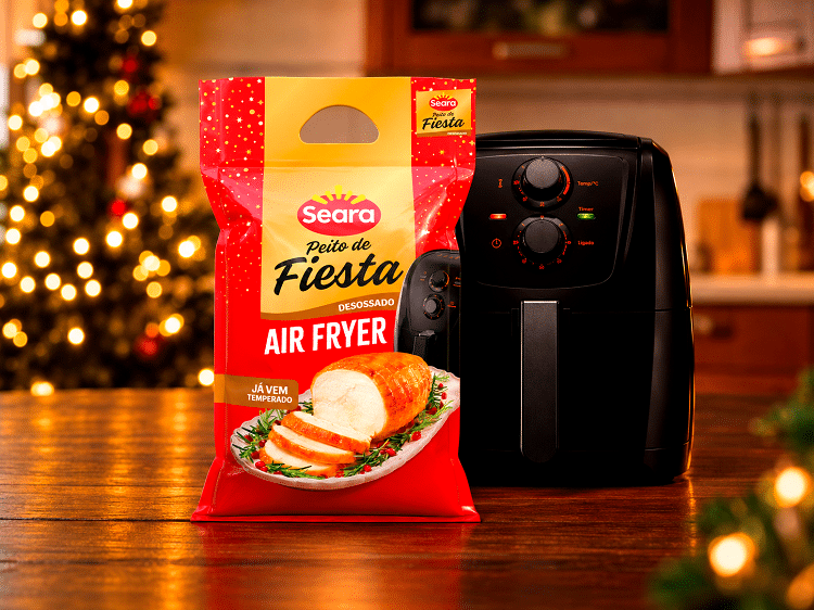 Seara cria Fiesta para air fryer e muda o cardápio de Natal